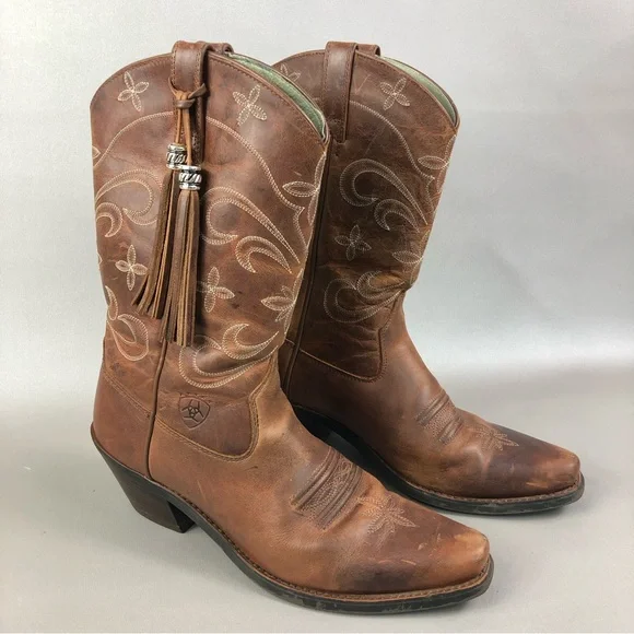 Ariat tassel boots best sale